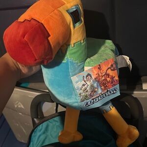 Minecraft Dungeons Parrot Plush